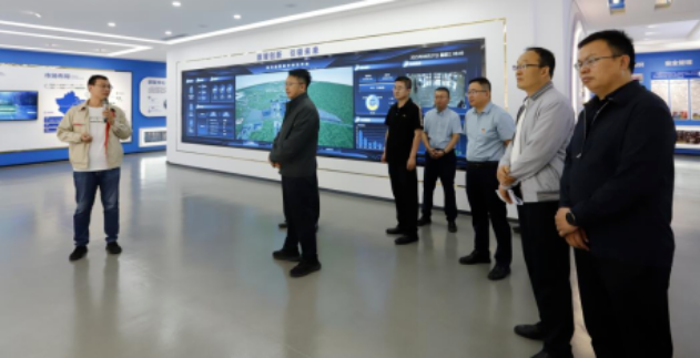 市委常委、組織部部長白建軍一行調研吉元集團